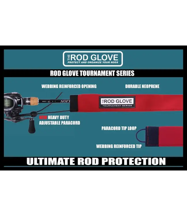 The Rod Glove Tournament Series Casting Rod Case