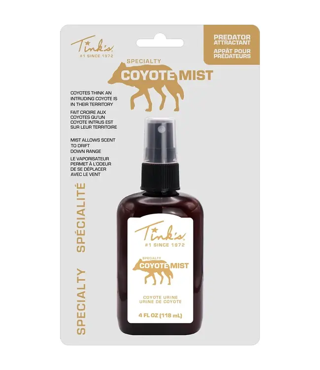 Tink's Coyote Mist w/ Spray Top - 4oz.