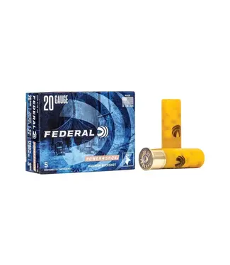 FEDERAL AMMO Federal Ammo Power-Shok Buckshot Ammunition - 20 Gauge, 3 Buck Shot, 2-3/4 in, 1200 fps