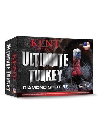 KENT CARTRIDGE Kent Ultimate Turkey Ammunition - 12GA, 3-1/2", 2-1/4 oz, #5