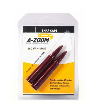 A-ZOOM A-Zoom Rifle Snap Caps - 300 Win Mag, 2 pk