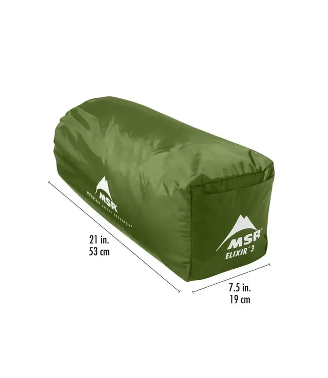 MSR Camping Supplies Elixir 3-Person Backpacking Tent