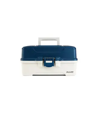 PLANO Plano Three-Tray Tackle Box - Blue/White