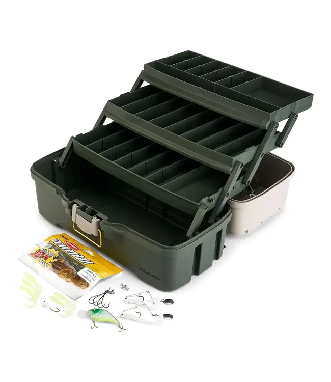 Plano Three-Tray Tackle Box Bass Kit