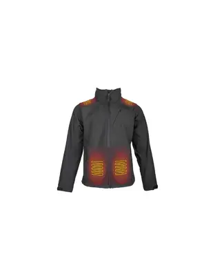 World Famous Sports Heated Softshell Jacket with Power Bank