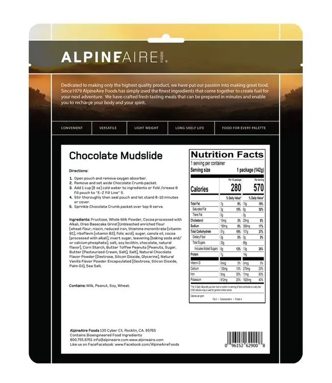 AlpineAire Chocolate Mudslide
