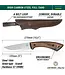 Beavercraft Dune Carbon Steel Bushcraft Knife Walnut with Sheath