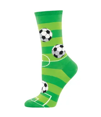 SOCK SMITH Sock Smith Goal For It Cotton Crew Socks