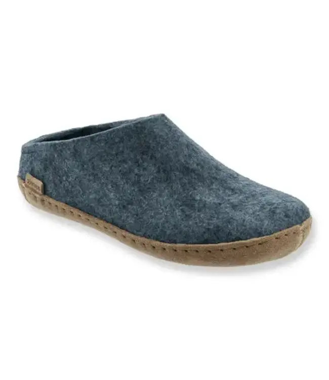 Glerups Slip On Leather Sole Slipper