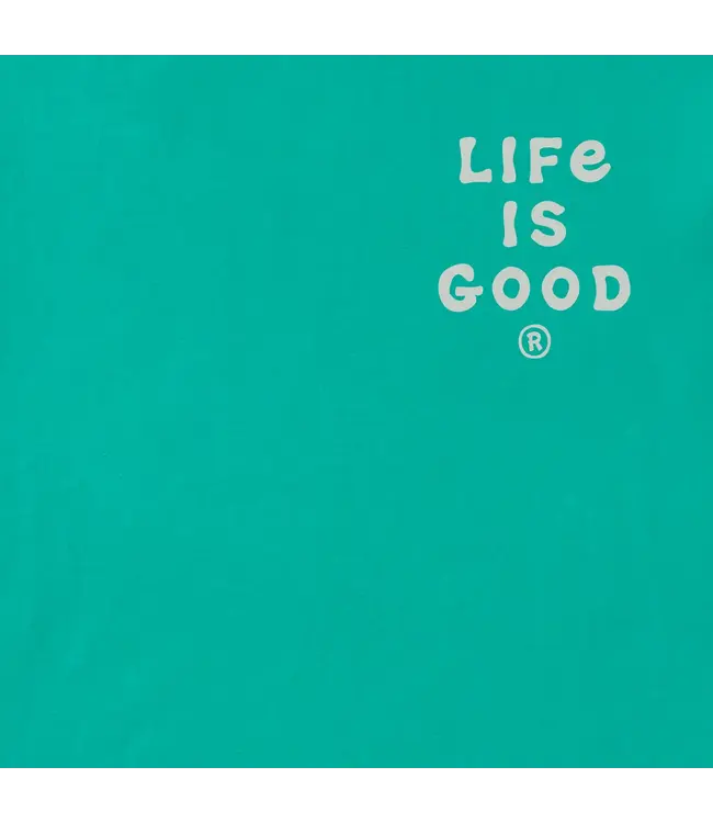 Life Is Good Men's Jake Big Fish Short Sleeve Crusher-LITE Tee