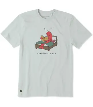 LIFE IS GOOD Life Is Good Men's Shellfish in Bed Short Sleeve Crusher-LITE Tee