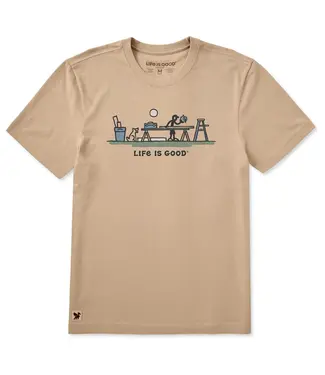 LIFE IS GOOD Life Is Good Men's Handman Vista Short Sleeve Crusher Tee