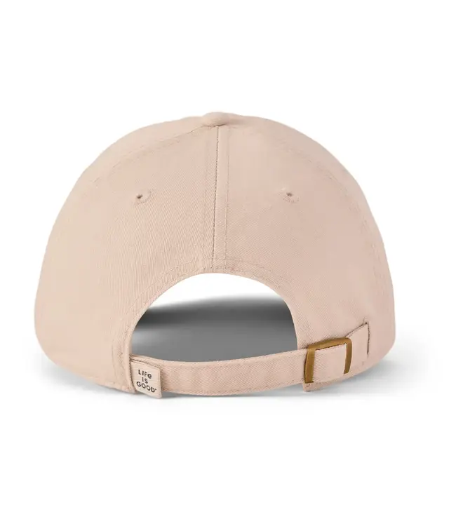 Life Is Good Adult Unisex LIG Vintage Wordmark Stacked Chill Cap