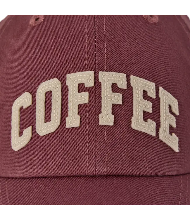 Life Is Good Adult Unisex Arched Coffee Chill Cap