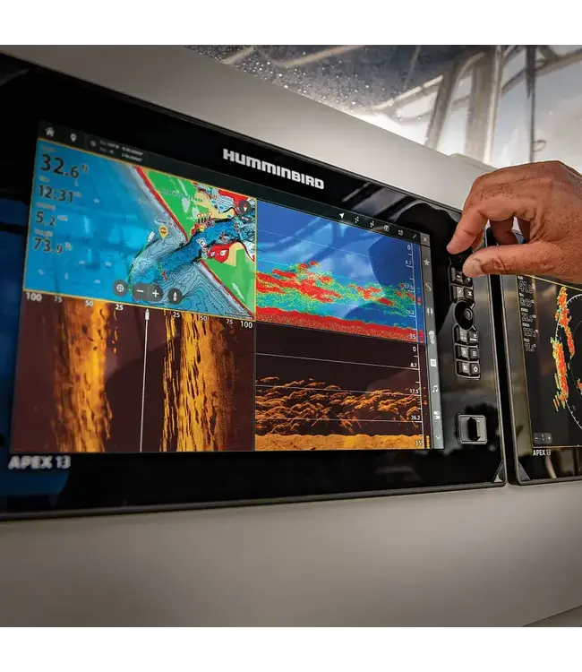 Humminbird APEX 13 MSI+ Chartplotter with Transducer - 13"