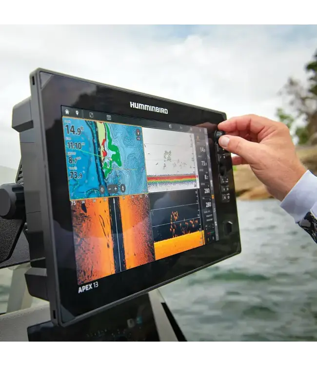 Humminbird APEX 16 MSI+ Chartplotter With Transducer - 16"