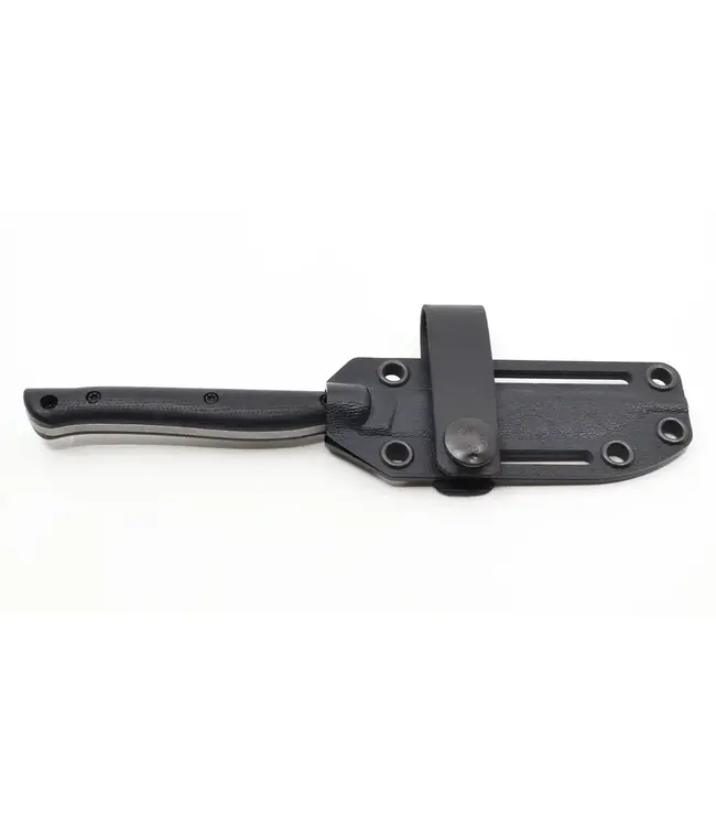 White River Exodus 3 Knife - Natural Burlap Micarta