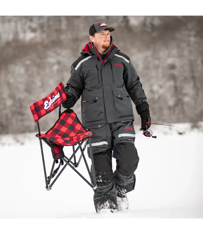 Eskimo Plaid XL Folding Ice Chair