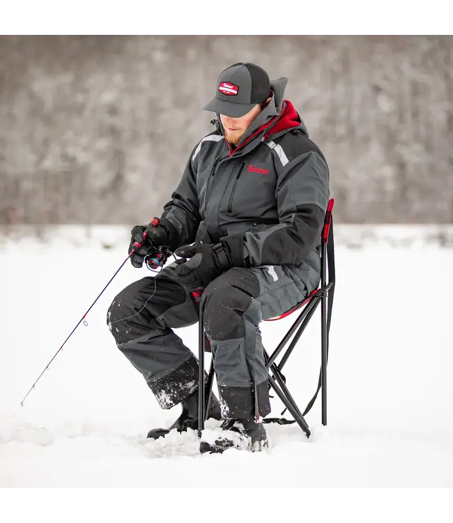 Eskimo Plaid XL Folding Ice Chair