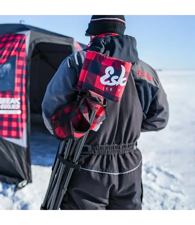 Eskimo Plaid XL Folding Ice Chair