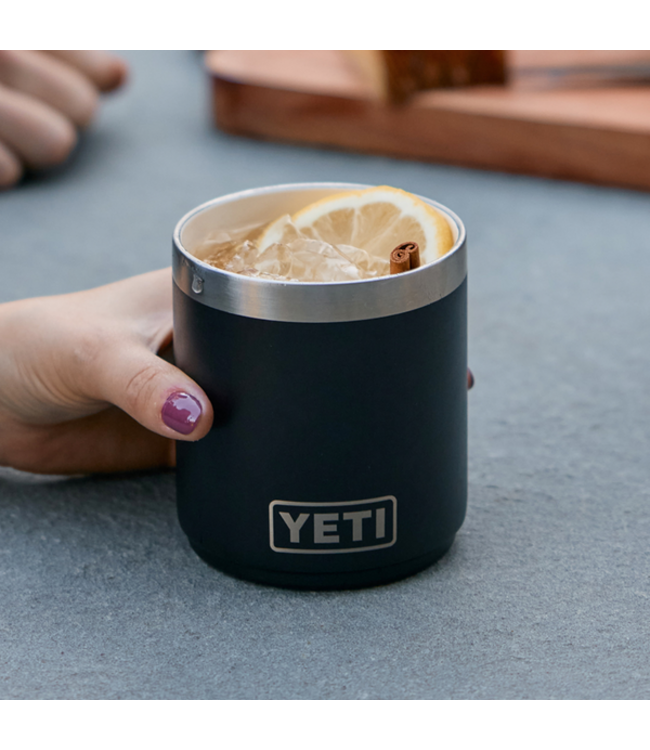 Yeti Rambler 10 oz Stackable Lowball with DuraSip Ceramic Lining