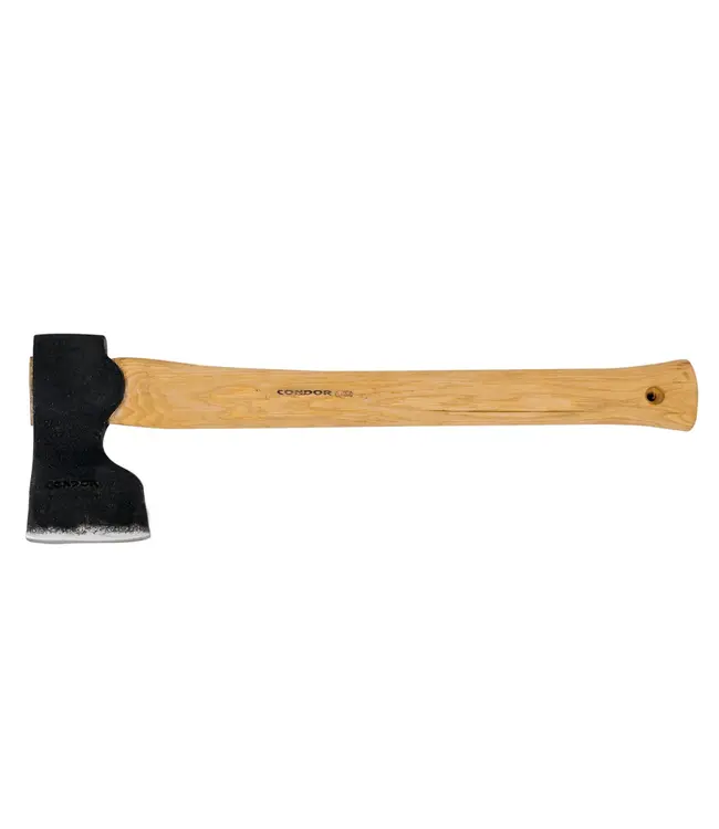 Condor Woodworker Axe With Leather Sheath - 1.5 lb