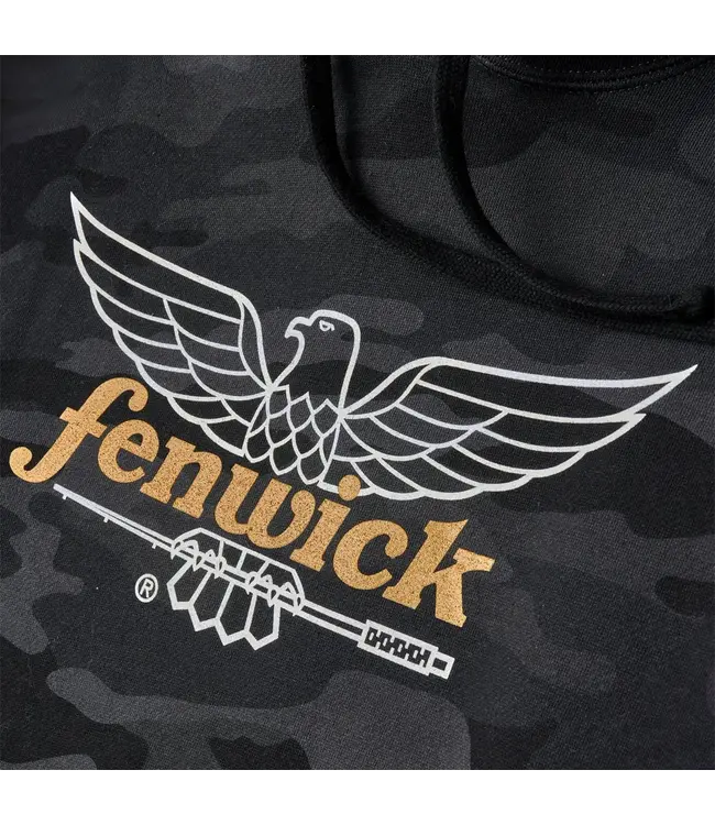 Fenwick Logo Camo Pullover Fleece Hoodie