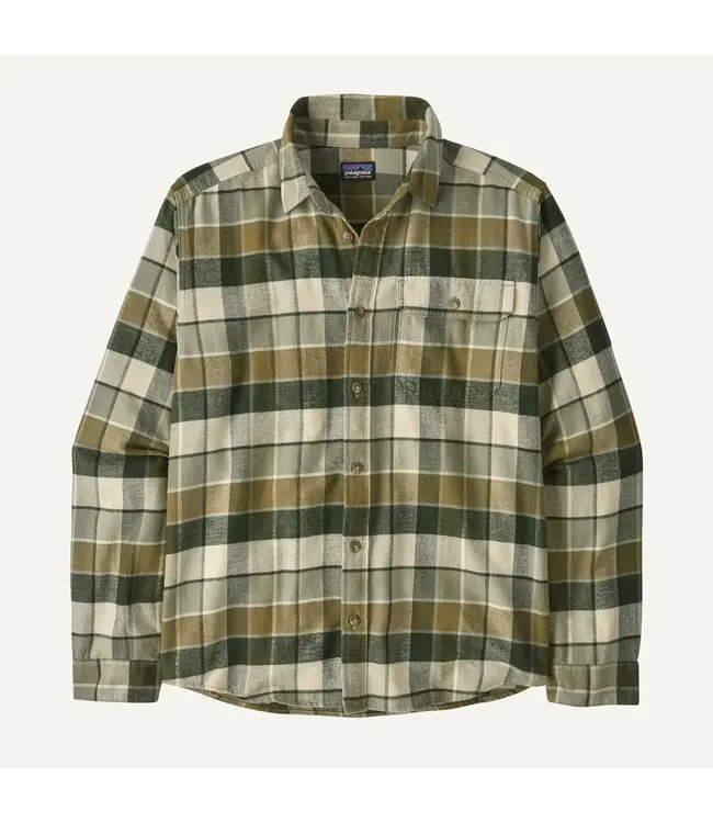 Patagonia Men's Long-Sleeved Lightweight Fjord Flannel Shirt
