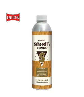 BALLISTOL Ballistol Scherell Gun Stock Oil - Premium Gold, 500 ml