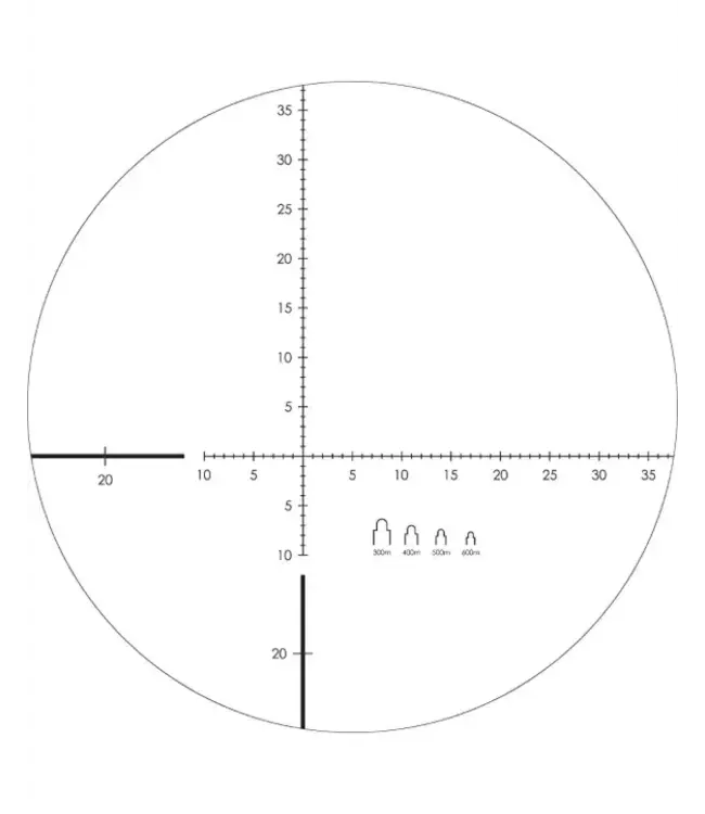 MONOCULAR VOR SOL-3608-RT Solo 8x36 R/T with mrad Ranging Reticle