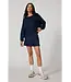 MPG Women's Cozy Fleece Relaxed Crew Neck Sweatshirt
