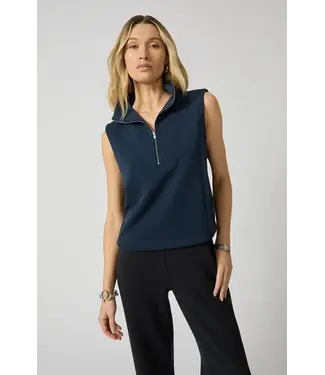 MPG MPG Women's Dreamweave Half Zip Mock Neck Tank Top