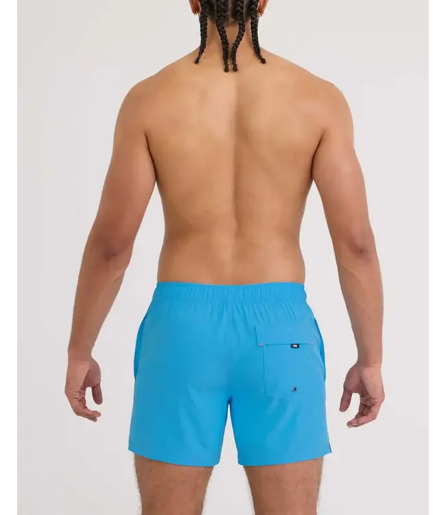 Saxx Men's Oh Buoy 5" Stretch Swim Trunk with Liner