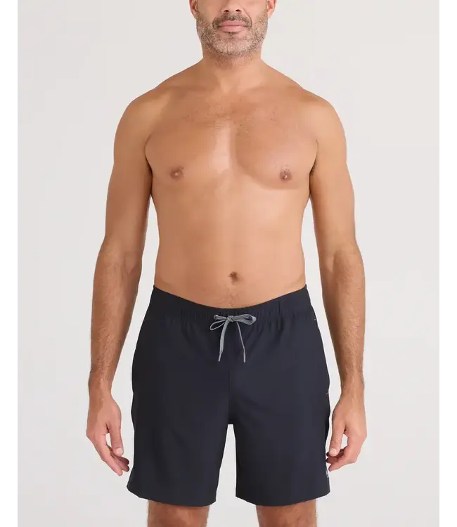 Saxx Oh Buoy 2N1 Stretch Swim Trunk with Liner - 7"