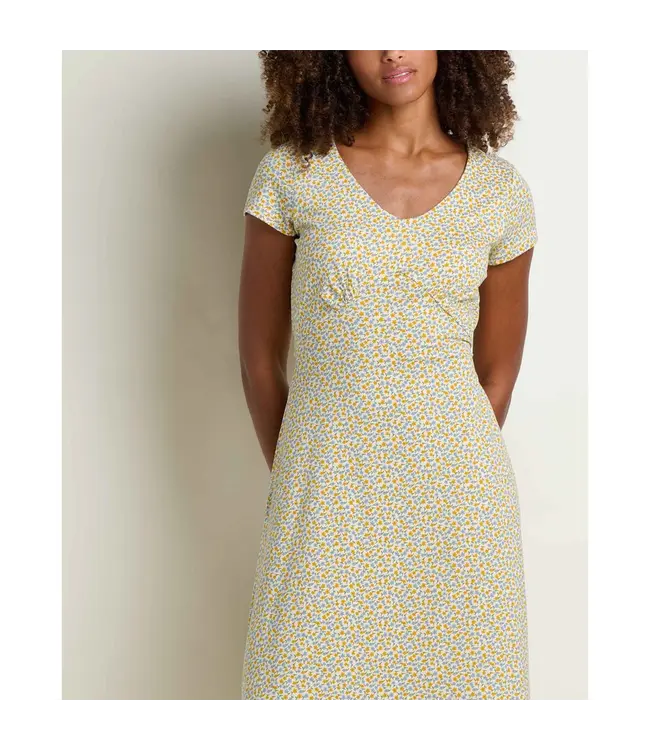 Toad & Co. Rose Short Sleeve Midi Dress