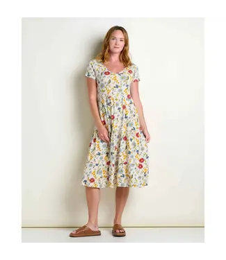 TOAD & CO Toad & Co. Marley Tiered Midi Dress