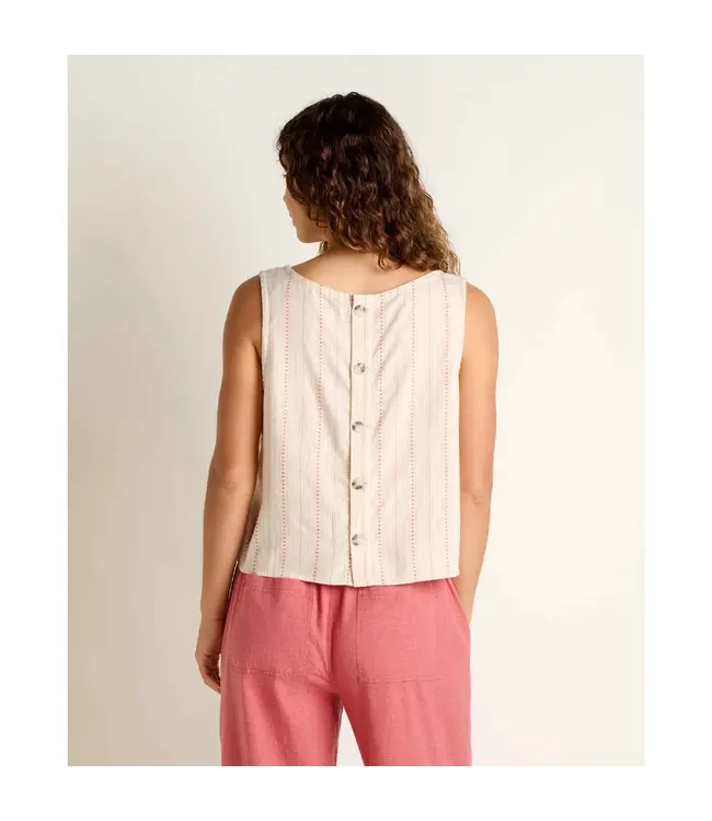 Toad & Co. Taj Hemp Button Back Tank