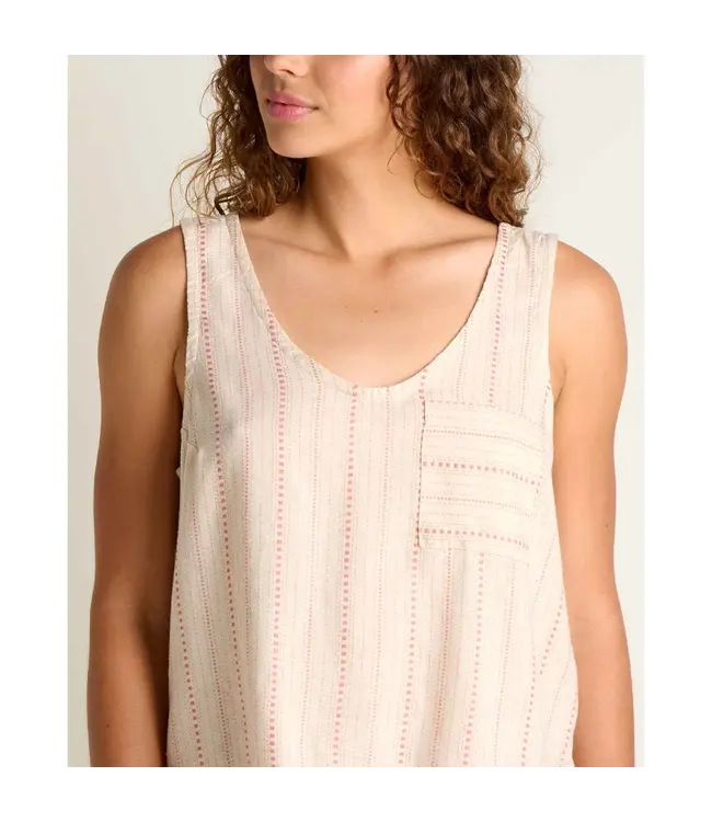 Toad & Co. Taj Hemp Button Back Tank