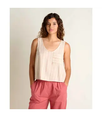 TOAD & CO Toad & Co. Taj Hemp Button Back Tank
