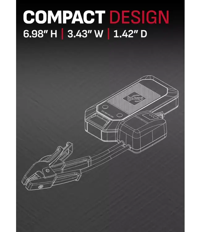 Schumacher 4-in-1 Lithium Jump Starter and Portable Power Pack
