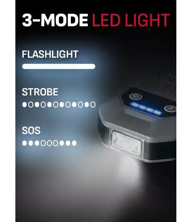 Schumacher 4-in-1 Lithium Jump Starter and Portable Power Pack