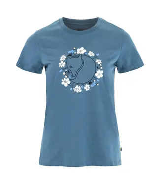 FJALLRAVEN Fjällräven Women's Fjällblomster Fox T-shirt