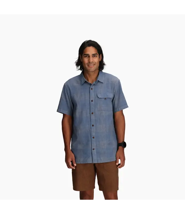 Royal Robbins Men's Hempline Spaced Short Sleeve Shirt