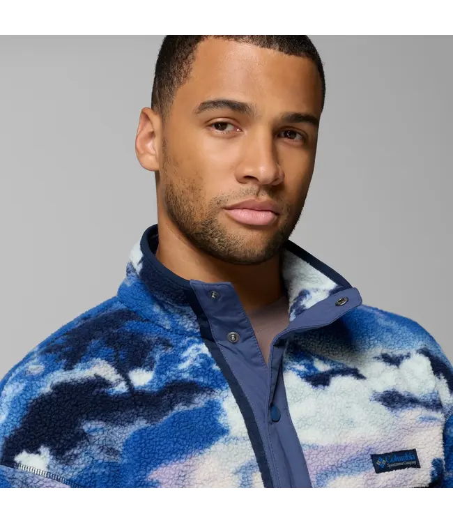 Columbia Men's Helvetia II Printed Half Snap Printed Fleece Pullover