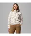 Columbia Women's Helvetia II Printed Cropped Half Snap Fleece Pullover