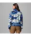 Columbia Women's Helvetia II Printed Cropped Half Snap Fleece Pullover