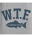 Life Is Good Men's W.T.F. Fish Short Sleeve Crusher Tee