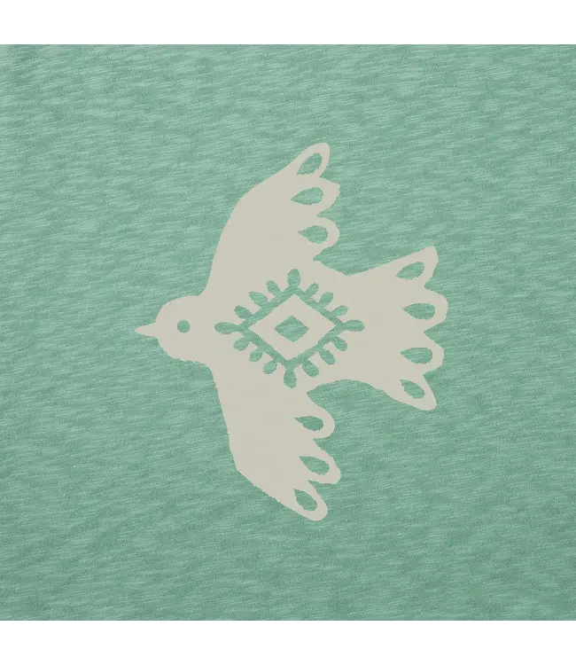 Life Is Good Women's Crafty Bird Slub Easy Fit Tank