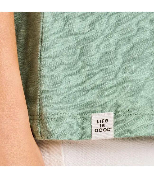 Life Is Good Women's Crafty Bird Slub Easy Fit Tank