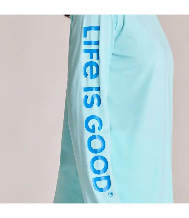Life Is Good Women's Long Sleeve Sun Crusher Hoodie